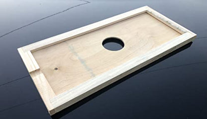 5 Frame Deep 9 5/8 Nuc Complete Bee Hive with Frames & Foundations (Un-Assembled) (Solid Bottom)