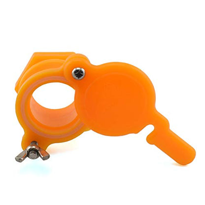 SDTC Tech 2-Pack Honey Gate Valve Yellow Nylon Extractor Tap for Bucket Beekeeping Supplies