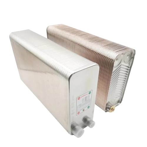 24/32/38 Plates Heat Exchanger Beer Wort Chiller Cooler 304 Stainless Steel 1/2 for Home Hot Water(80 Different Side) - size: 80 Different Side