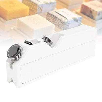 Handmade Soap Trimmer, Cold Soap Edger Beveler Planer with 4 Styling Knives: 45° Angle/Small R/Inner Arc/Large R Chamfering, for Square/Round Cold Soap Candle Making