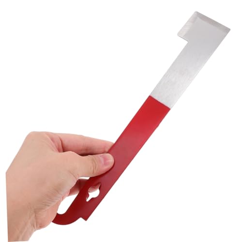 3pcs J Shaped Stainless Steel Beekeeping Hive Tool Frame Lifter Scraper for Efficient Hive Maintenance Essential Supplies for Beginner Beekeepers