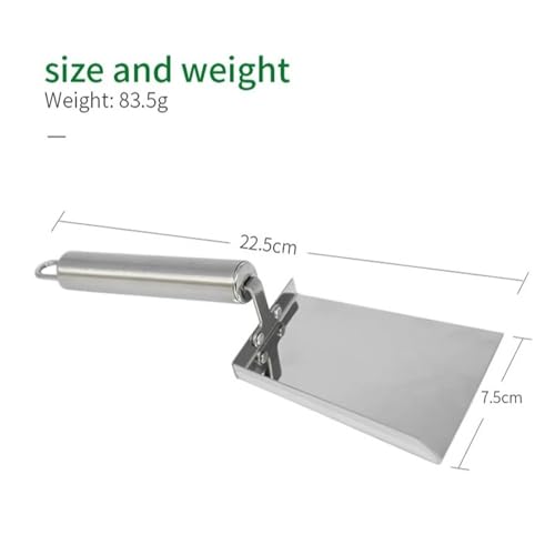 1pcs Stainless Steel Honey Scraper Cleaner Beekeeping Scoop Clean Tool
