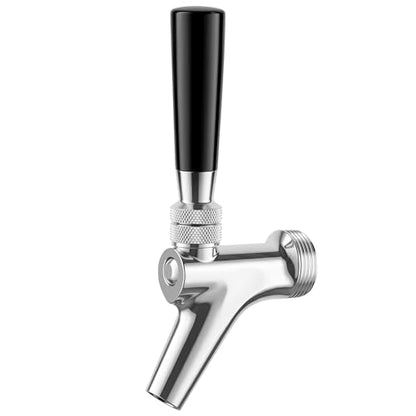 Upgraded Draft Beer Faucet Keg Tap, Commercial Grade 304 Stainless Steel Kegerator Faucet, Leak-Proof Beer Dispenser Tap Fits American Beer Shanks & Towers for Homebrew