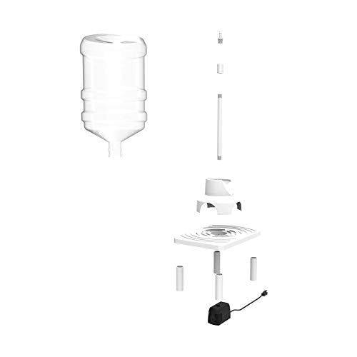 Fast Washer Rack - Perfect Carboy Cleaner or Keg Cleaner up to 14 Gallons | BOTTLES NOT INCLUDED | Easily Wash and Sanitize Fermenters | Complete Set is Easy to Assemble | CE/ETL Certified - size: Carboy Cleaner