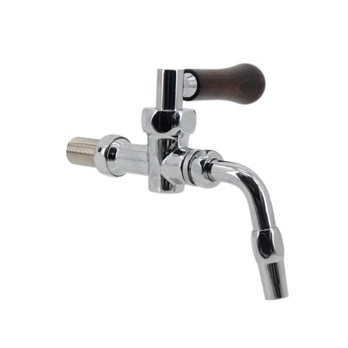 Czech Pilsner Style Side Pull Beer Tap Faucet - G5/8" Flow Control for Homebrew and Craft Beer Kegerators