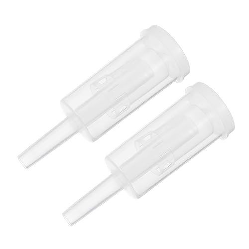 Ciieeo Self-brewed Wine Air Locks 3-piece Check Valves Plastic Wine Strainers Leak-proof Valves Lids Kit