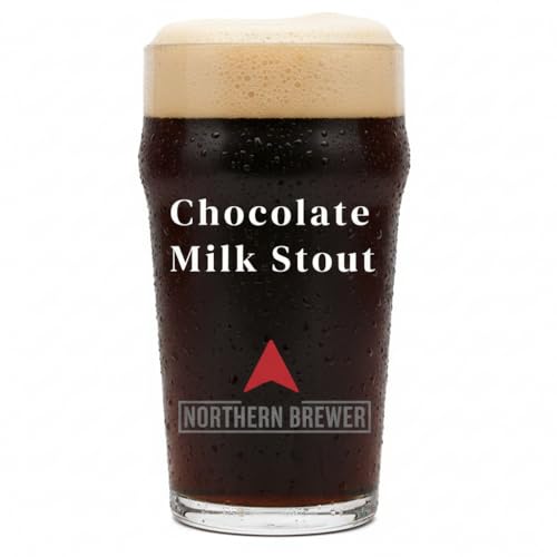 Northern Brewer - Chocolate Milk Stout Dark Ale Extract Beer Recipe Kit Makes 5 Gallons - color: Chocolate Milk Stout