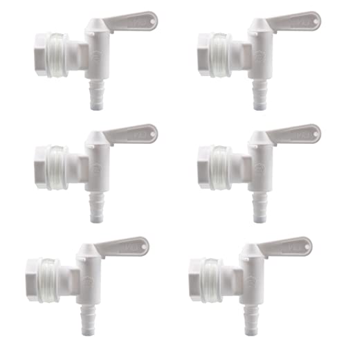PERA 6 Pack Bottling Bucket Plastic Spigot, Replacement Spigot for Beer or Soda Homebrewing