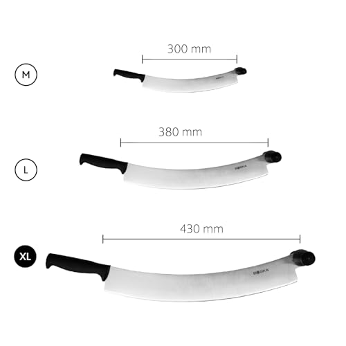 Boska Professional Cheese Knife Large - Cheese Cutter for Cheese Wheels - 430 Mm - Double Handled - Easy to Clean - size: 16.9"