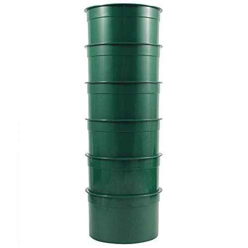 ASR Outdoor 6pc Gold Panning Mineral Sifting Prospect Pan Classifier Sieve Set - size: (6) Piece Set