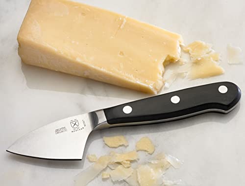 Mercer Culinary Renaissance Parmesan Cheese Knife, 2.75-Inch - color: Black Handle, size: 2.75-Inch Parmesan Cheese Knife
