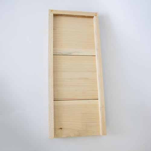 Lehman's Stoney Acres Solid Bottom Board for 5-Frame Nuc and Langstroth Hive, Durable, Stable Foundation Beehive Base, Essential Hive Management Tool, Easy-to-Use Design