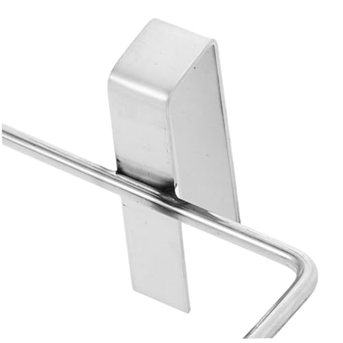 Hemoton 2Pcs Beekeeping Frame Holder Silver Stainless Hive Frame Holder Gripper Beehive Lifter Bee Hive Frame Tool Beekeeper Tool for Beekeeping Equipment