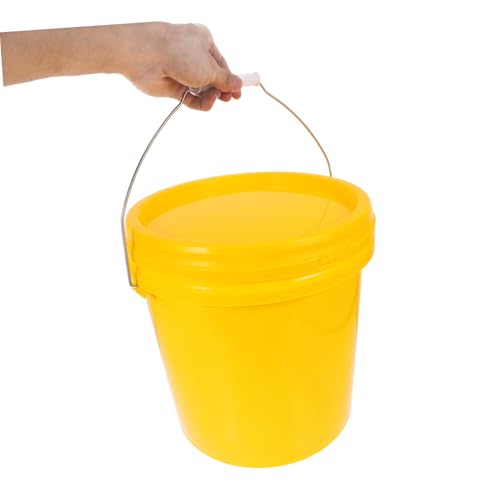 Food Grade Fermentation Pail Airtight Lid Portable Brewing Bucket for Wine Beer and Yogurt Home Storage Container for Fermenting