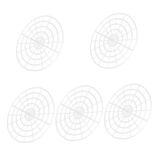 Ipetboom 5pcs Pickling Jar Press Tool with Round Mesh Strainer Efficient Vegetable Fermenting Presser for Kimchi and Sauerkraut Quick Canning Supplies for Home Fermentation