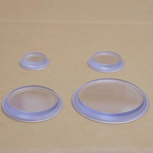 Tri Clamp Clear Cap 1.5"/2"/4" TC – Plastic Sight Glass for Homebrew Conical Fermenter – Durable End Cap – 1 Piece(1.5'' TC) - size: 1.5'' TC