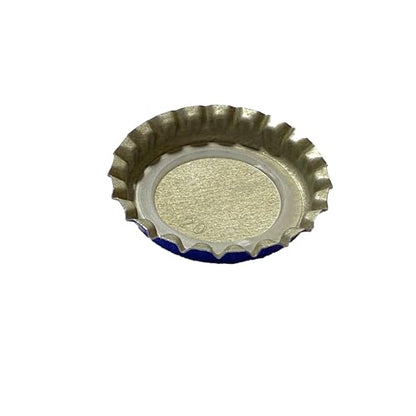 North Mountain Supply Beer Bottle Crown Caps - Blue - Oxygen Barrier - 500 Count
