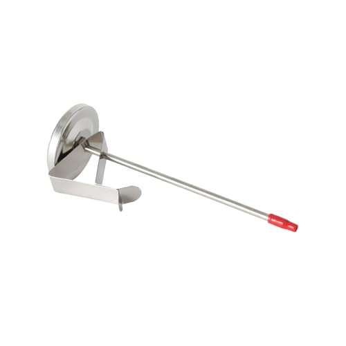 VIA CREMA Milk Frother Jug Thermometer | For Coffee Machine, Milk Frothing Pitcher