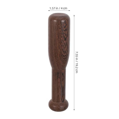 Sauerkraut Pounder Fermentation Tamper: Fermenting Pickle Stick Masher - Vegetable Fermentation Tool Wooden Pestle Tamper Stick