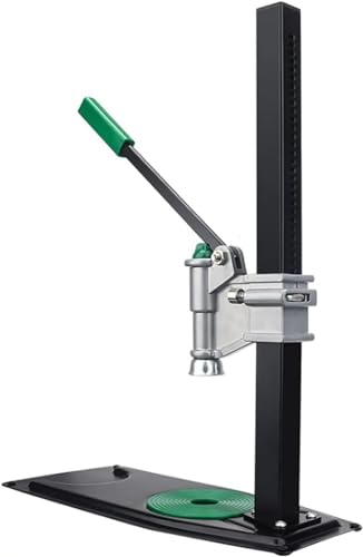 Manual Bottle Capper Tool for Home Brewing,26-29mm Heavy Duty Strong Metal Easy Action Bench Bottle Capper, Adjustable Height Beer Bottle Capping Machine, Easy Pressing,