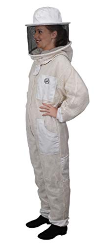 Humble Bee 420 Ultravent Beekeeping Suit with Round Veil - size: Large