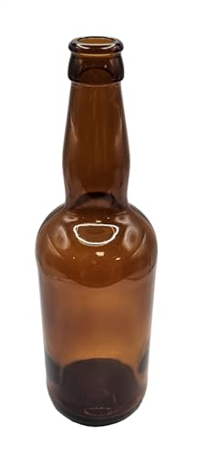Home Brew Ohio (Beer Bottles Premium Ale Amber Crown Bottle 500ml - Case of 12