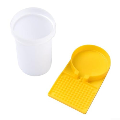 Bee Feeder Hive Entrance With Anti-Drowning And Robbing Prevention Safe Sugar Feeding