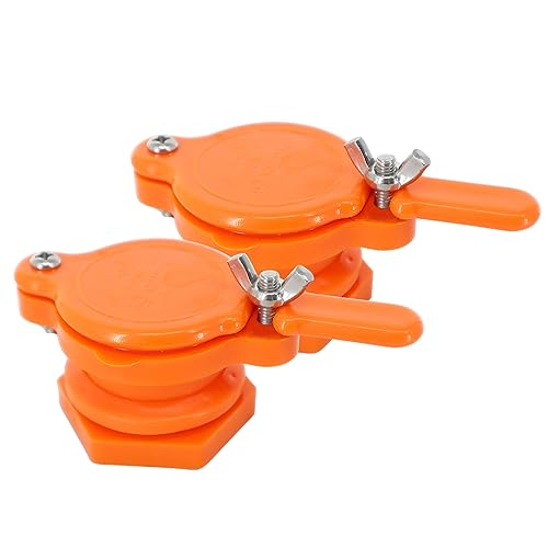 Honey Lake 2 Pack Honey Gate Valve for 5 Gallon Bucket – Durable Nylon Honey Gate Tap for Honey Extractor, Beekeeping Supplies for Honey Extraction & Harvesting Equipment