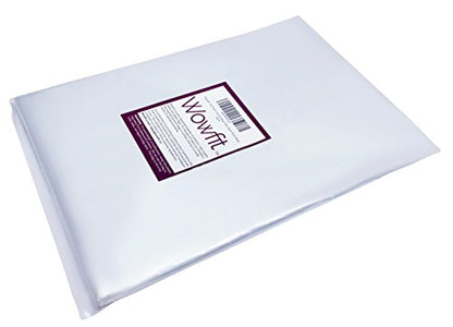 Wowfit 100 CT 12x18 Inch 1.1 Mil Clear Plastic Flat Open Poly Bags – Great for Bread, Food Storage, Sandwiches, Pizza, Cotton Candy, Hats, Plates, and More - size: 12"x18"-100pcs