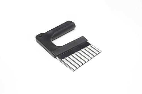 Fox Run Wavy Vegetable/Cheese Slicer, Stainless Steel, 1 x 4 x 5.25 inches - color: Metallic