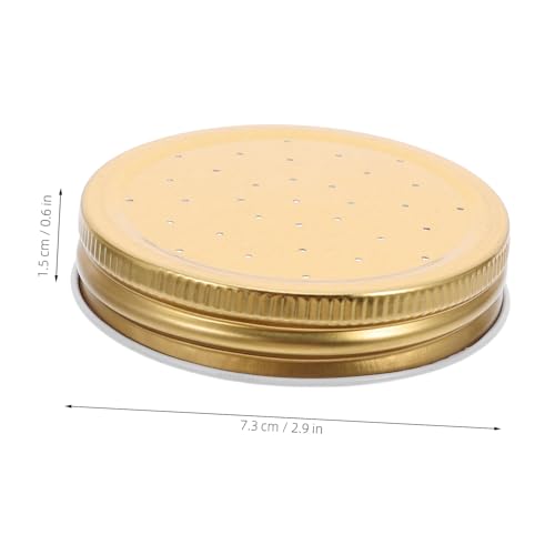 VICASKY 5pcs Beehive Water Feeder Lids Easy Install Bee Watering Station Hydration for Bees Sturdy Design for Beekeeping Supplies Portable Hive Entrance Accessory