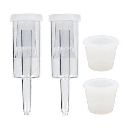 Brewing Equipment Plastic 3-Piece Airlock and Silicone Carboy Bung for Wine Making and Beer Making (Pack of 2) Brewing Equipment