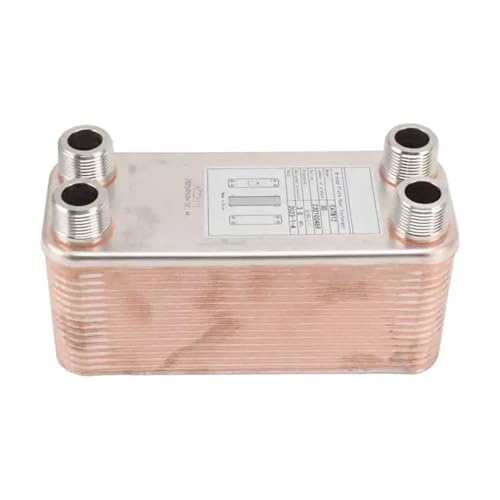 Plate Chiller Stainless Steel Brazed Plate Heat Exchanger for Beer Wort Water(EATB12-30) - size: EATB12-30
