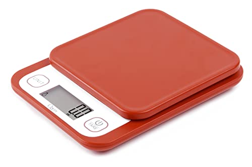 Ozeri Garden and Kitchen Scale II, with 0.1 g (0.005 oz) 420 Variable Graduation Technology - color: Burnt Ochre