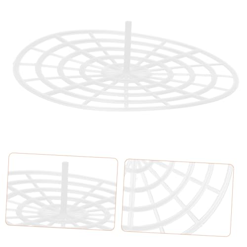 BESTYASH 5pcs Fermentation Weight Pickle Jar Press Plates with Strainer Round Kimchi and Pickled Foods Press Rack for Efficient Flavor Absorption and Easy Cleaning