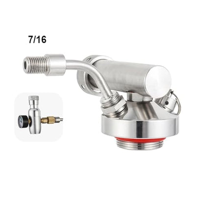 Home Brewing Mini Keg Dispenser GrowlerTap Spear Stainless Steel Beer Spear for 2L/3.6L/4L Mini Keg Bar Tools Easy to Install Brewing Accessories(Spear) - color: Spear