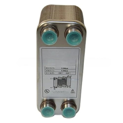 Female Thread Plate Wort Chiller Version Stainless Steel brazed Plate Heat Exchanger, Plate Oil Cooler, Heat Pump intercooler, Fluorine Water Exchange Water Heater(B3-13A-30-3.0) - color: B3-13a-30-3.0