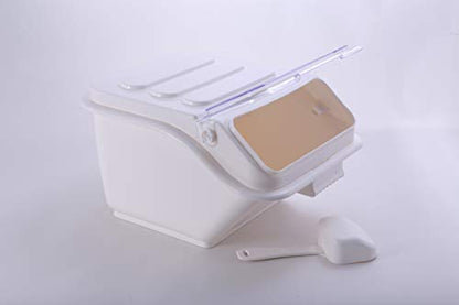 Hakka Commercial 40-cup ProSave Shelf-Storage Ingredient Bin With Scoop,Stackable