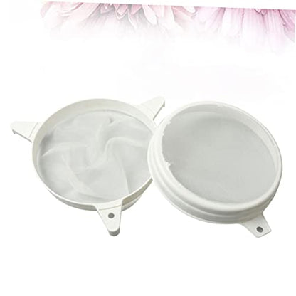 Ciieeo Honey Filter Strainer Double Sieve Beekeeping Device Plastic Mesh Filter Tool for Bee Supplies