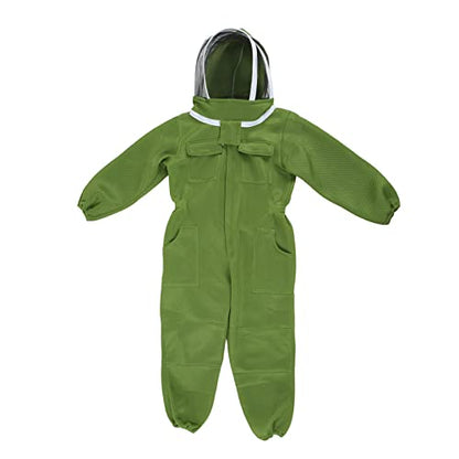 Beekeeping Suit, Bee Keeper Suit, Professional Breathable Full Body Bee Suit with Round Veil Hat for Backyard and Bee Keeper and Backyard Beginner Beekeepers (XL)