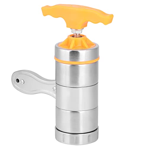 Zerodis Portable Stainless Steel Honey Extractor Mini Honey Squeezer Squeezing Tool Beekeeping Tool Stainless Steel Honeycomb Spinner Crank Beekeeping Extraction Apiary