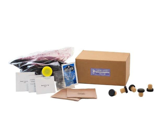 Craft A Brew - Cabernet Sauvignon Wine Recipe Kit - 1 Gallon - Ingredients for Home Brewing Wine - Wine Making Ingredients and Supplies - style: Cabernet Sauvignon