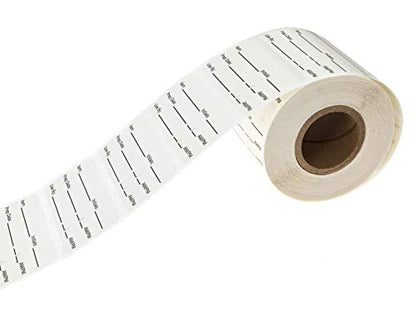 500 Dissolvable Food Prep Labels 1" x 2" Restaurant Quality Food Stickers/Meal Prep Leftovers Containers Organization/Made in The USA - size: Dissolvable 1” x 2”