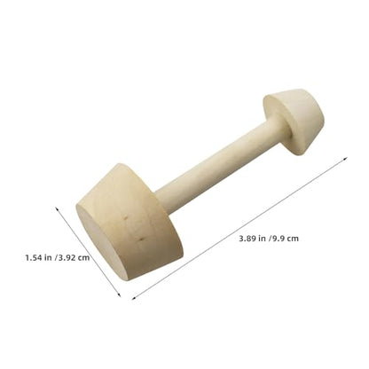 Wooden Tart Tamper: Dual-Sided Dough Press - Household Baking Tool For Egg Tarts - Wood Cheesecake Press Tamper - Pastry Making Gadget