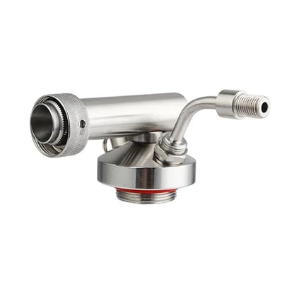 Home Brewing Mini Keg Dispenser GrowlerTap Spear Stainless Steel Beer Spear for 2L/3.6L/4L Mini Keg Bar Tools Easy to Install Brewing Accessories(Tap with Spear) - color: Tap With Spear