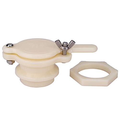 Nylon Honey Gate Valve, Food Grade Beekeeping Bottling Tap with Stainless Steel for Honey Extractor and Buckets
