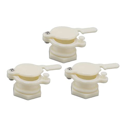 3Pcs Honey Gate Valve, Beekeeping Honey Gate Valve Plastic Bee Honey Bucket Tap Beekeeping Integrated Honey Gate Extractor for Beekeeping