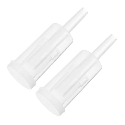 2pcs Plastic Check Valves for Wine Fermentation Three-piece Design Easy to Clean Safe and Sanitary for Home Brewing and Wine Preservation