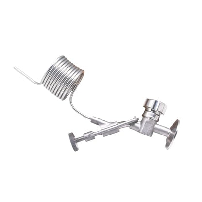 Home Brewing Tri Clamp 1.5" Sampling Valve with Coil Defoamer SS304 Brewing Sampling Valve Coil for Conical Fermenter Accessories Brewing Accessories(Defoamer 260g) - color: Defoamer 260g