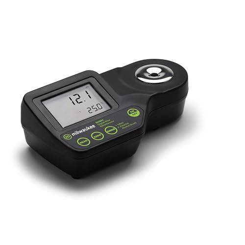 Milwaukee 0 to 50% Brix/Potential Alcohol Digital Refractometer - MA884